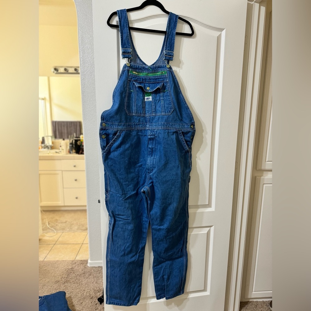 Liberty Men’s XL Blue Denim Overalls